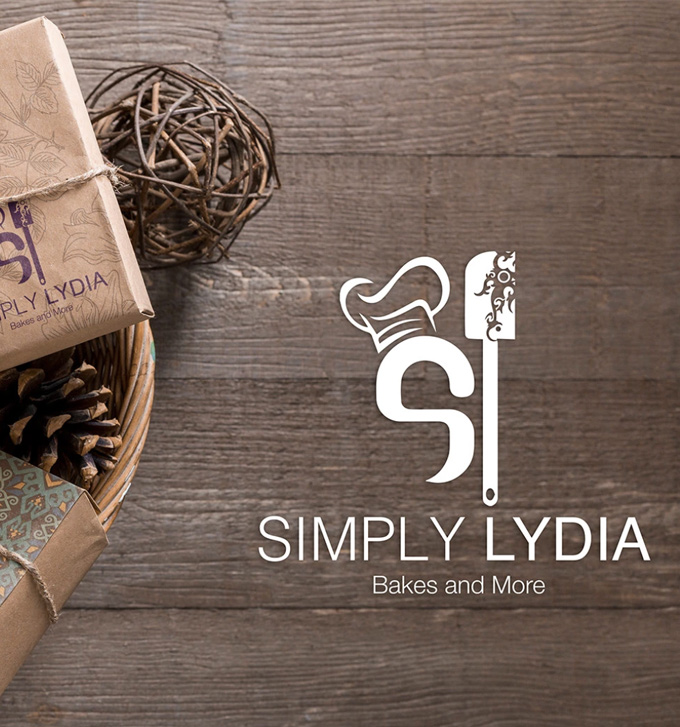 Simply Lydia logo design and branding